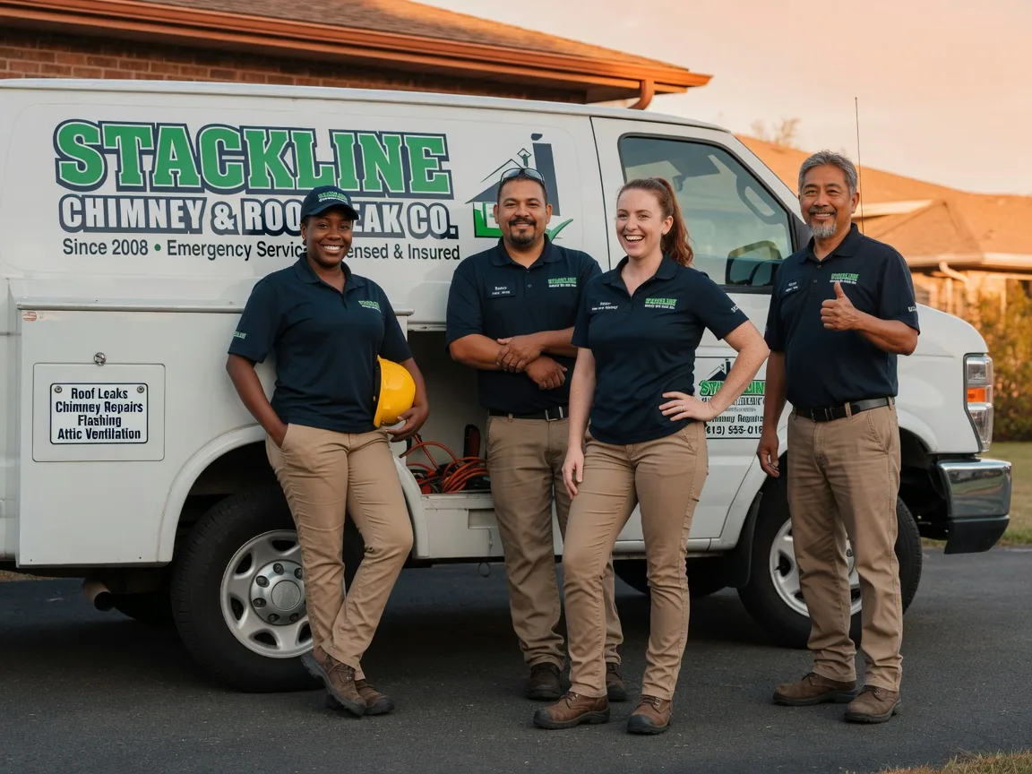 Chimney flashing repair company in Frenchville, PA